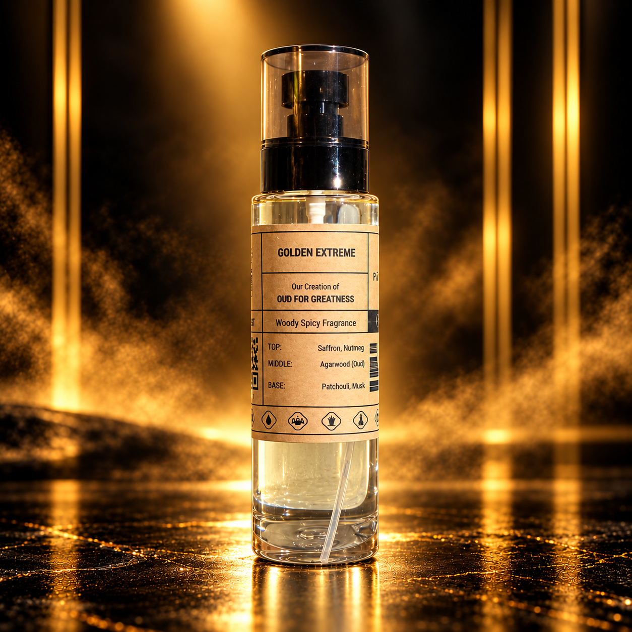 Мист для тела Golden Extreme, 150 мл